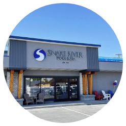 Exterior of the Snake River Pool & Spa Twin Falls showroom